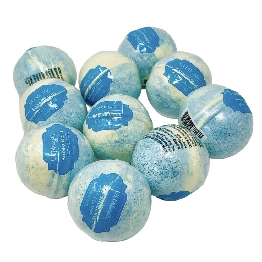 Lot of 10 Bath Bombs Babealicious by Ulta Beauty Fizzies Favors Gift Baskets